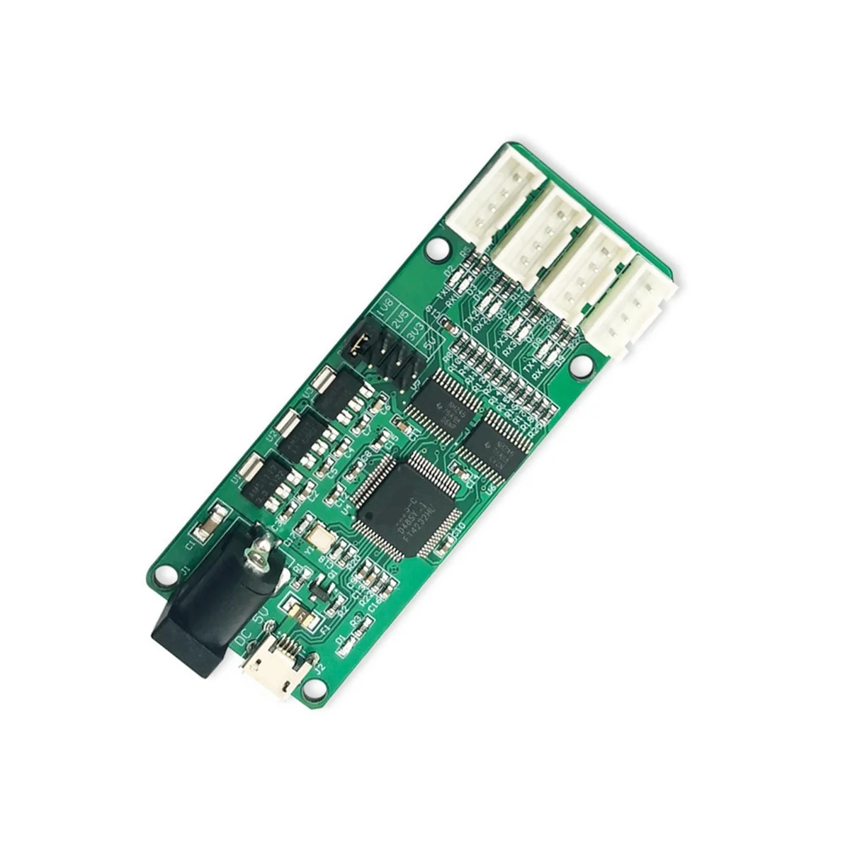 Модуль последовательного порта UART с USB на 4-сторонний TTL FT4232, плата преобразователя постоянного тока 5 В для оборудования
Модуль последовательного порта UART с USB на 4-сторонний TTL FT4232, плата преобразователя постоянного тока 5 В для оборудования