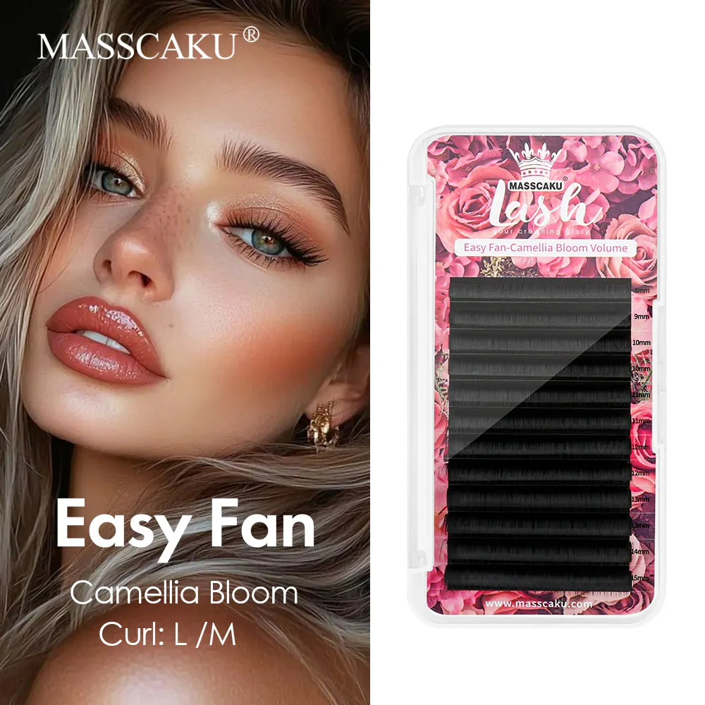 New Arrival L M Curl 1 Second Blooming Eyelash Extensions Mixed Length High Density Russia Volume Fans Eye Lashes from MASSCAKU
New Arrival L M Curl 1 Second Blooming Eyelash Extensions Mixed Length High Density Russia Volume Fans Eye Lashes from MASSCAKU