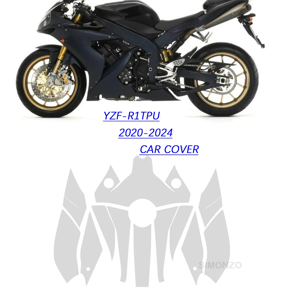 YZF R1 защитная пленка для краски, прозрачная мотоциклетная ультратонкая защита от царапин, 2020-2022020-2024 для Yamaha YZF-R1TPU R1
YZF R1 защитная пленка для краски, прозрачная мотоциклетная ультратонкая защита от царапин, 2020-2022020-2024 для Yamaha YZF-R1TPU R1