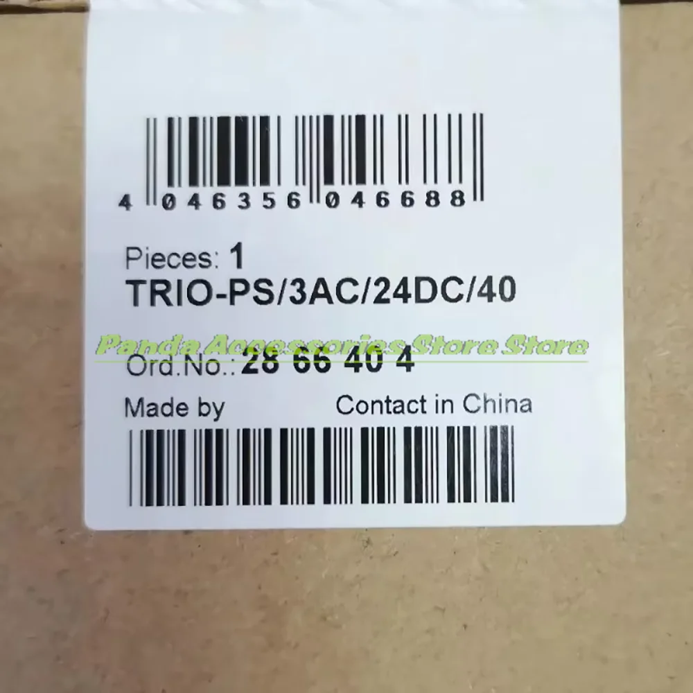 Power Supply TRIO-PS/3AC/24DC/40 2866404
Power Supply TRIO-PS/3AC/24DC/40 2866404