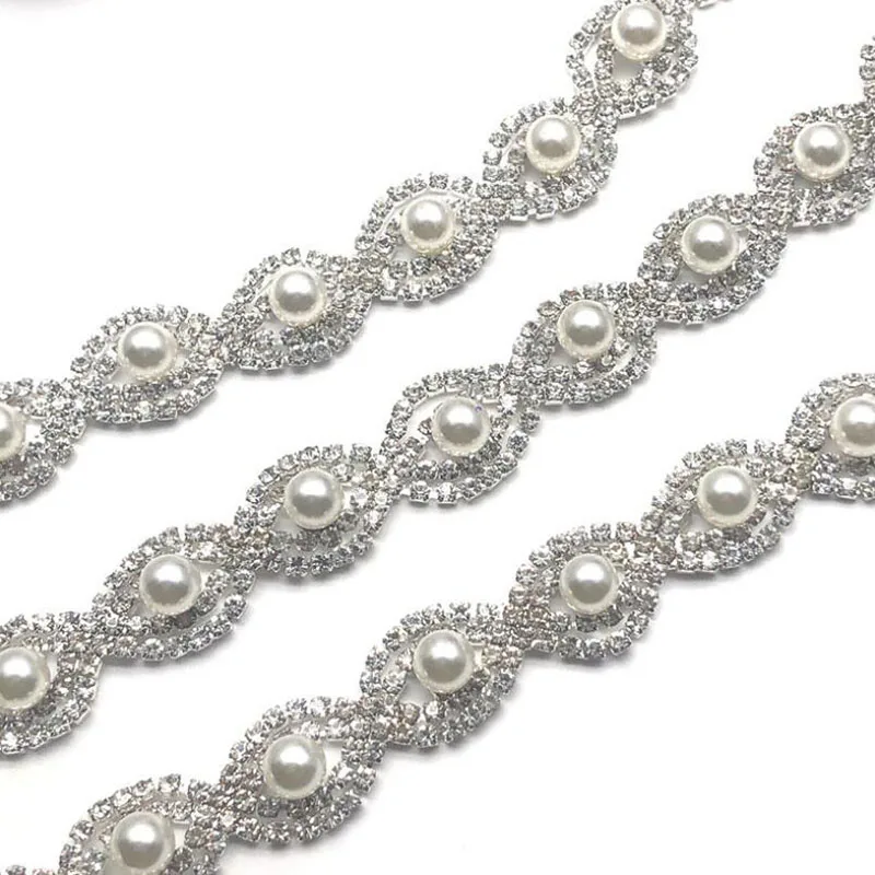 10Yards Bling Crystal Wedding Dress Accessory Rhinestone Trim Pearls Claws Rhinestones Chain
10Yards Bling Crystal Wedding Dress Accessory Rhinestone Trim Pearls Claws Rhinestones Chain