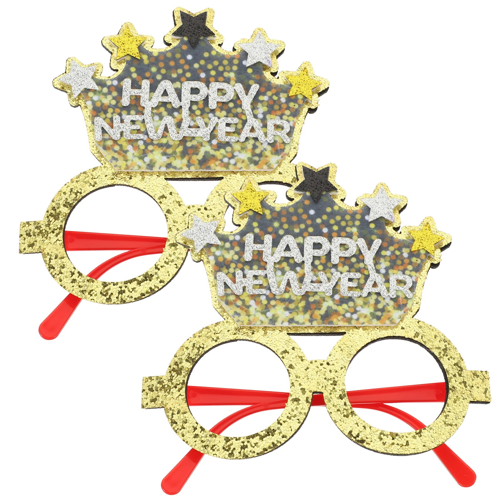2 Pcs Party Decoration Glasses New Years Eve Eyeglasses Accessories Photo Sunglasses Props Decorations Decorative
2 Pcs Party Decoration Glasses New Years Eve Eyeglasses Accessories Photo Sunglasses Props Decorations Decorative
