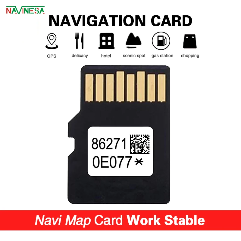 2025 Latest Update for Toyota Navigation Card OEM 86271-0E077 Prius 4Runner Accessories
2025 Latest Update for Toyota Navigation Card OEM 86271-0E077 Prius 4Runner Accessories