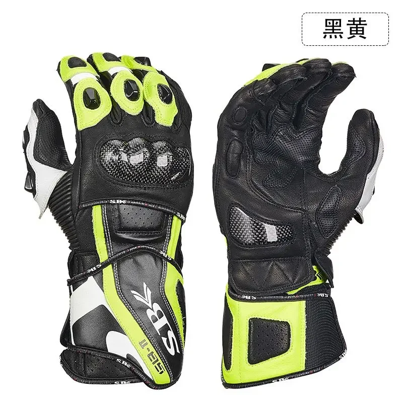 SBK Motorcycle Gloves Carbon Fiber Protective Equipment Men's Motorcycle Racing Extended Gloves Riding Racing Gloves
SBK Motorcycle Gloves Carbon Fiber Protective Equipment Men's Motorcycle Racing Extended Gloves Riding Racing Gloves