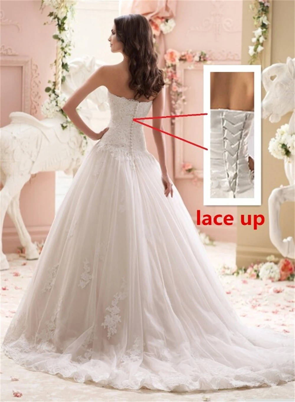 ZJ9059 Off The Shoulder A Line Lace Sweetheart Wedding Dresses Elegant Bride Dress Cathedral Train Bridal Gown Plus Size
ZJ9059 Off The Shoulder A Line Lace Sweetheart Wedding Dresses Elegant Bride Dress Cathedral Train Bridal Gown Plus Size