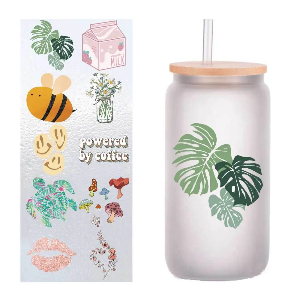 10/pack cartoon color small fresh collection UV transfer stickers Crystal label Cup stickers customized four inches
10/pack cartoon color small fresh collection UV transfer stickers Crystal label Cup stickers customized four inches