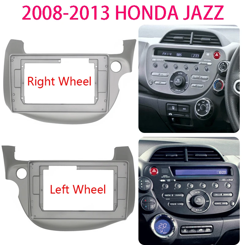 10 Inch Car Frame Fascia Adapter For Honda Fit Jazz 2008-2013 Android Radio Dash Fitting Panel Kit
10 Inch Car Frame Fascia Adapter For Honda Fit Jazz 2008-2013 Android Radio Dash Fitting Panel Kit