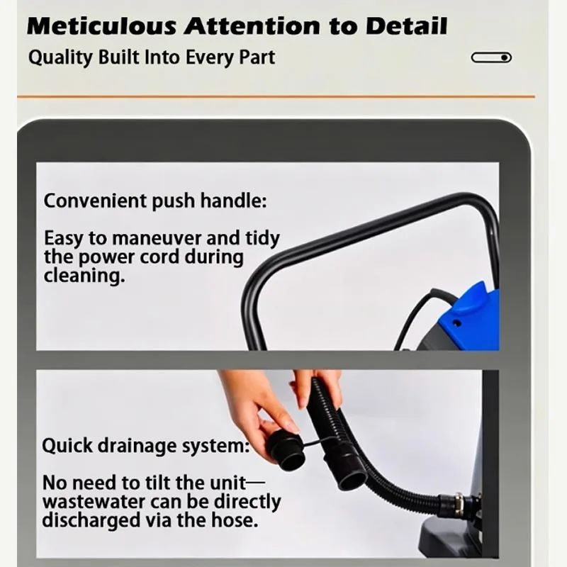 High Quality Heavy Duty Canister Vacuum Cleaner Industrial Commercial Wet Dry Auto Vacuum with Manual Cleaning New(customized)
High Quality Heavy Duty Canister Vacuum Cleaner Industrial Commercial Wet Dry Auto Vacuum with Manual Cleaning New(customized)