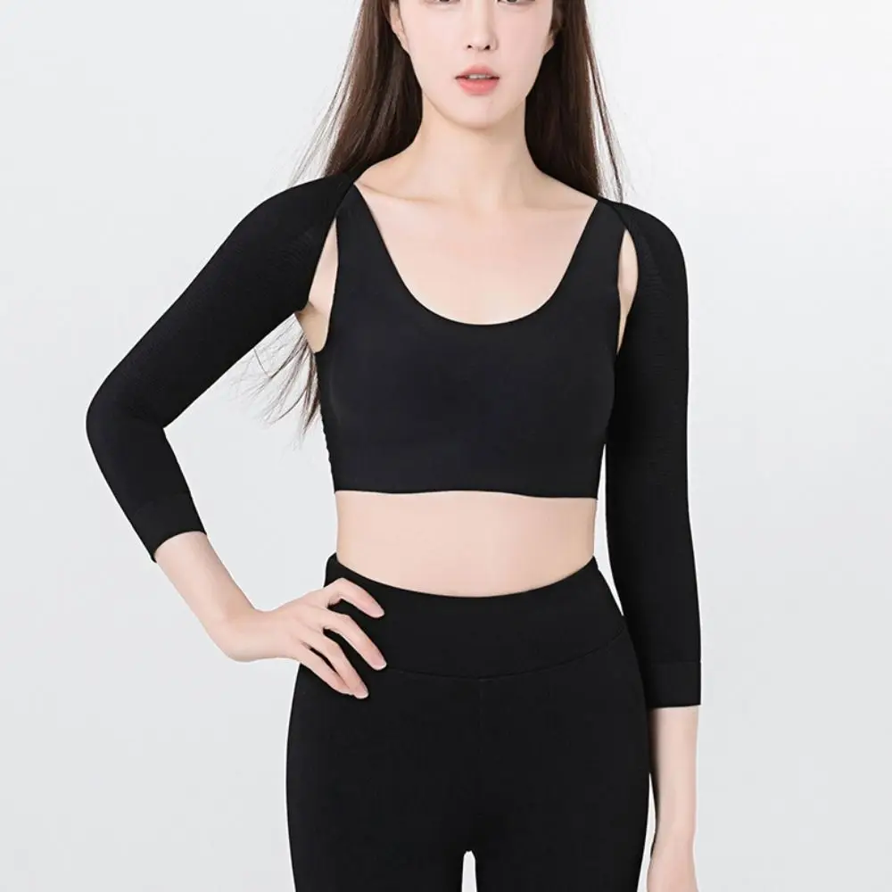 Anti-hunchback Shoulder Pulling Sports Body Shaper Shockproof Long Sleeve Slimming Shapewear Control Body Arm Tie Arm Cover Yoga
Anti-hunchback Shoulder Pulling Sports Body Shaper Shockproof Long Sleeve Slimming Shapewear Control Body Arm Tie Arm Cover Yoga