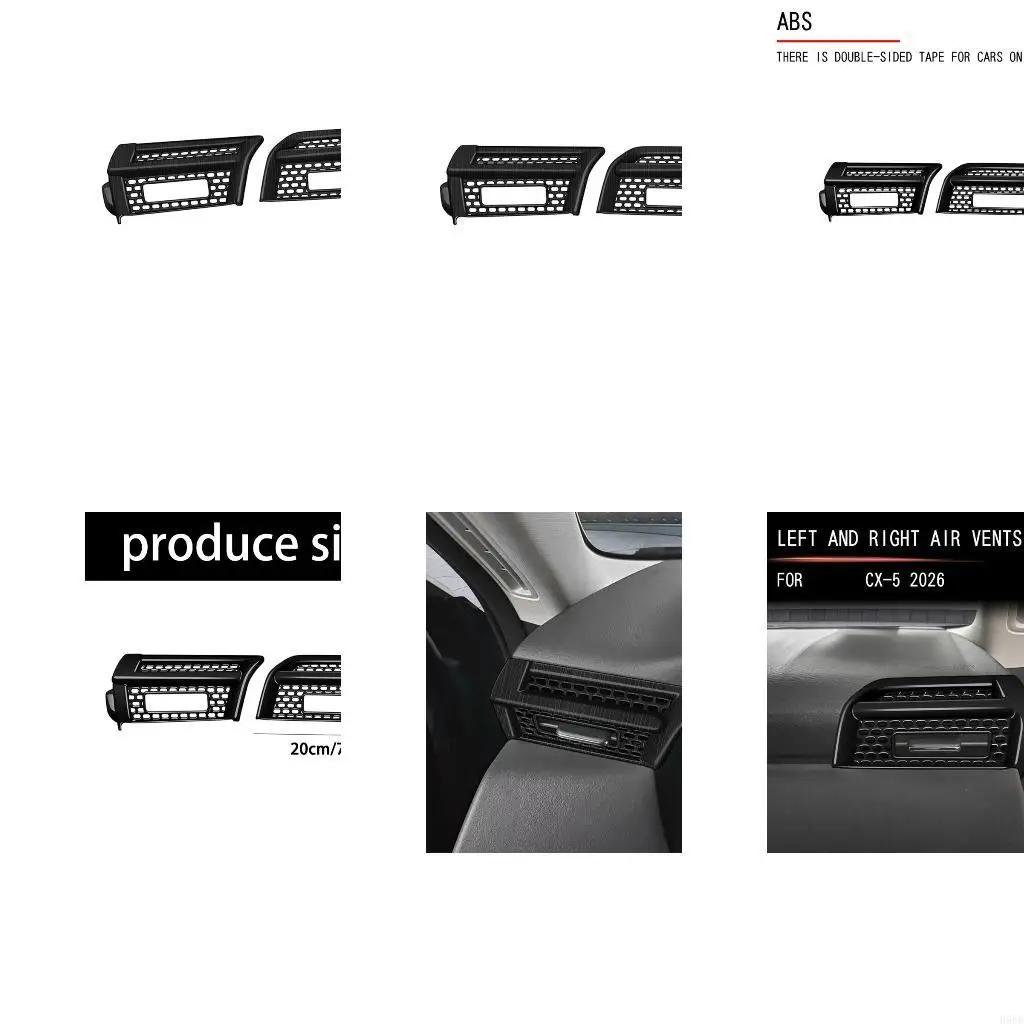 Dashboard Side Air Outlet Trim Covers for 2026 RHD, 2 Piece Pair H9EE
Dashboard Side Air Outlet Trim Covers for 2026 RHD, 2 Piece Pair H9EE