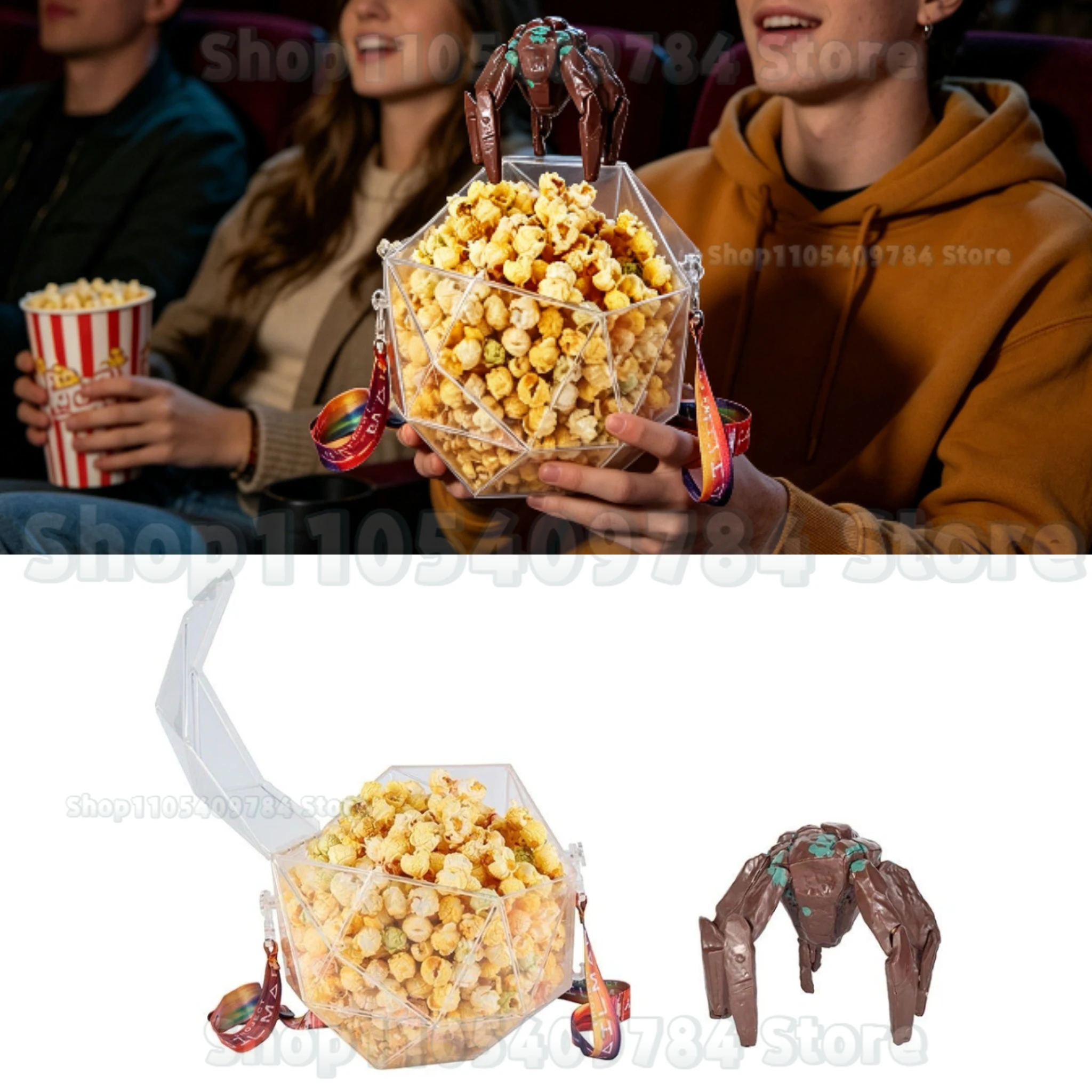 Project Hail Mary Rocky Habitat Plastic Popcorn Bucket,Creative Polygon Clear Snack Bowl,Movie Theater Collectible Souvenir Gift
Project Hail Mary Rocky Habitat Plastic Popcorn Bucket,Creative Polygon Clear Snack Bowl,Movie Theater Collectible Souvenir Gift