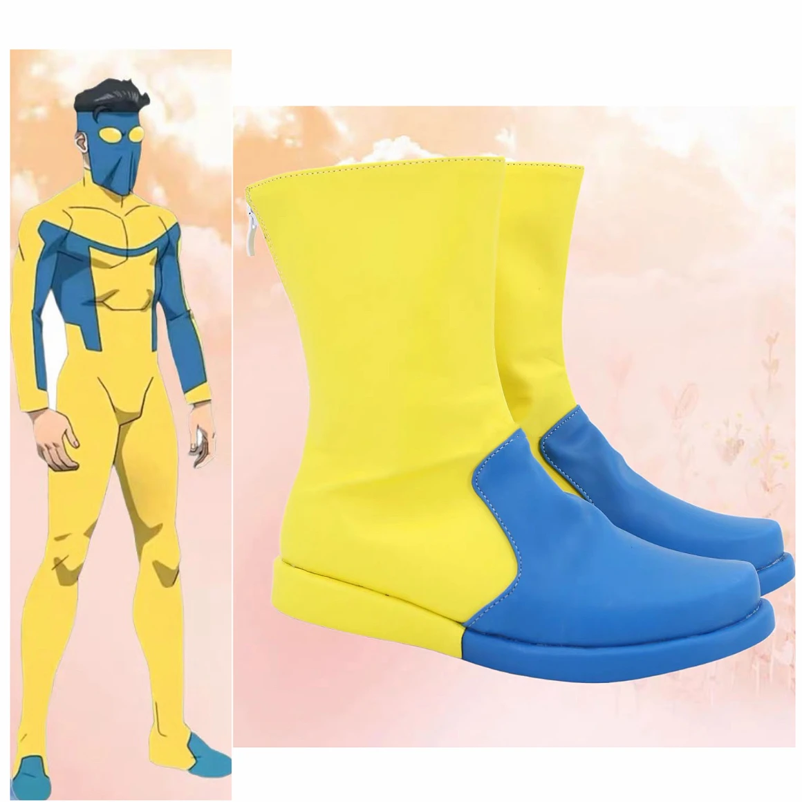 Anime Cosplay Shoes Invincible: Mark Grayson Boots Halloween Costume Accessories Props Made
Anime Cosplay Shoes Invincible: Mark Grayson Boots Halloween Costume Accessories Props Made