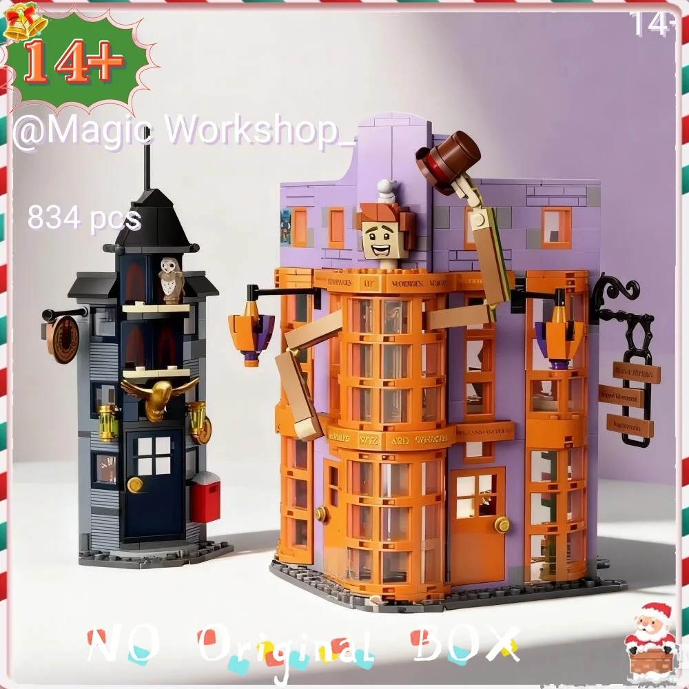 New 76422 Magic Tricks Workshop Building Blocks Magical Home Decor Model Ornament Toys For Kids Christmas Christmas Gifts
New 76422 Magic Tricks Workshop Building Blocks Magical Home Decor Model Ornament Toys For Kids Christmas Christmas Gifts
