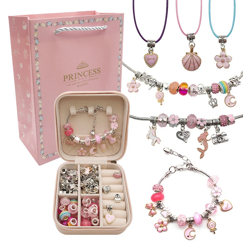 Christmas Gift DIY Beaded Bracelet Set With Storage Box Acrylic Large Hole Beads Girls Bracelet DIY Handmade Jewelry Making Kit
Christmas Gift DIY Beaded Bracelet Set With Storage Box Acrylic Large Hole Beads Girls Bracelet DIY Handmade Jewelry Making Kit