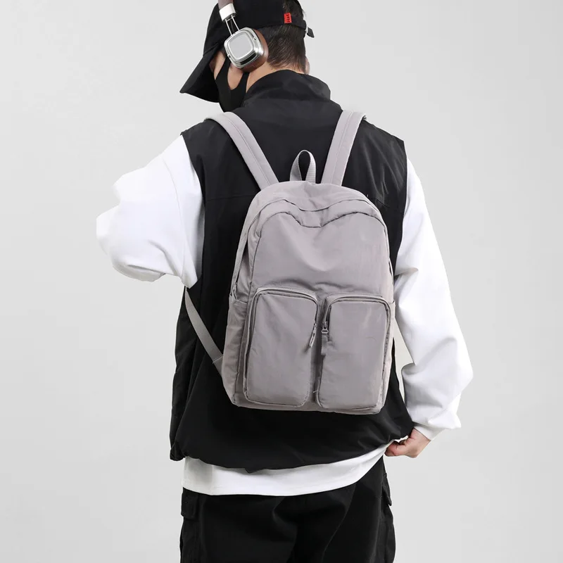 lightweight casual unisex backpack large capacity women's storage travel backpack Fashion Nylon student schoobag backpack
lightweight casual unisex backpack large capacity women's storage travel backpack Fashion Nylon student schoobag backpack