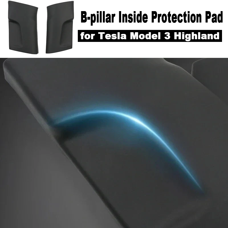 B-pillar Inside Protection Pad for Tesla Model 3 Highland Door Frame TPE Guard Door Center Flocking Protection Cover Decoration
B-pillar Inside Protection Pad for Tesla Model 3 Highland Door Frame TPE Guard Door Center Flocking Protection Cover Decoration