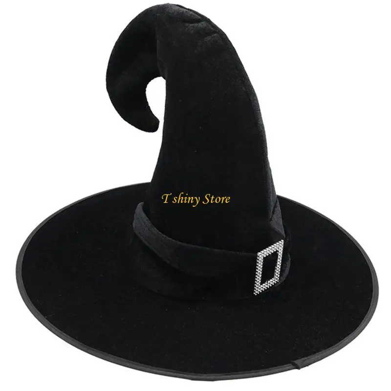N58F Unisex Halloween Peaked Witch Hat Multi Color Wizard Hat Men Women Party Headgear Cosplay Cap Festivals Party Props
N58F Unisex Halloween Peaked Witch Hat Multi Color Wizard Hat Men Women Party Headgear Cosplay Cap Festivals Party Props