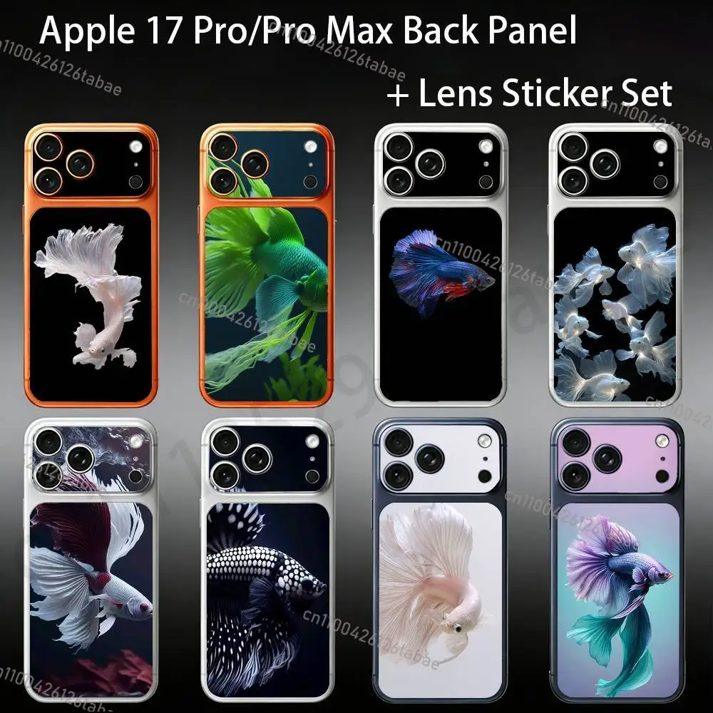 HOT fighting fish Phone Case For iPhone 17Pro/ProMax Battry Back Cover with Camera Decal Skin Rear Protective Sticker Film
HOT fighting fish Phone Case For iPhone 17Pro/ProMax Battry Back Cover with Camera Decal Skin Rear Protective Sticker Film