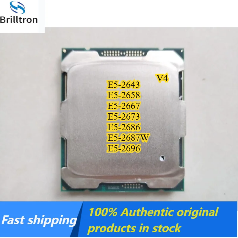 1PCS E5-2643V4 2658 2667 2673 2686 2687W 2696 V4 DDR4 memory only. In stock, fast shipping.
1PCS E5-2643V4 2658 2667 2673 2686 2687W 2696 V4 DDR4 memory only. In stock, fast shipping.