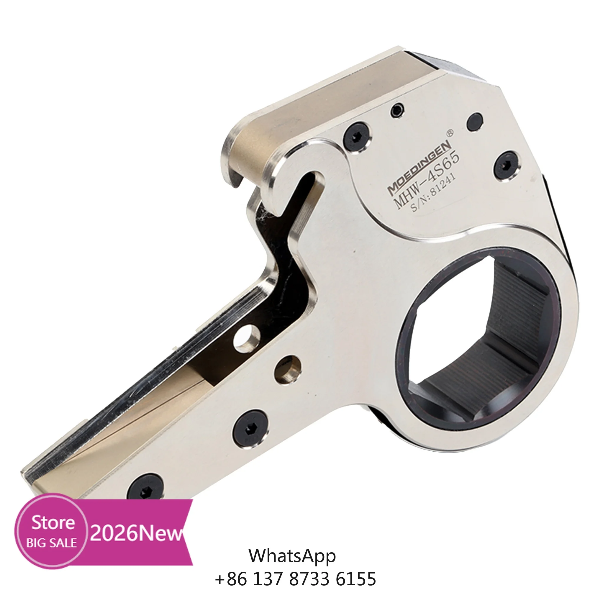 2026MHW-2 Anti-Corrosion Alloy Hexagon Hollow Ratchet Cassette Low Profile Hydraulic Torque Wrench LINK
2026MHW-2 Anti-Corrosion Alloy Hexagon Hollow Ratchet Cassette Low Profile Hydraulic Torque Wrench LINK