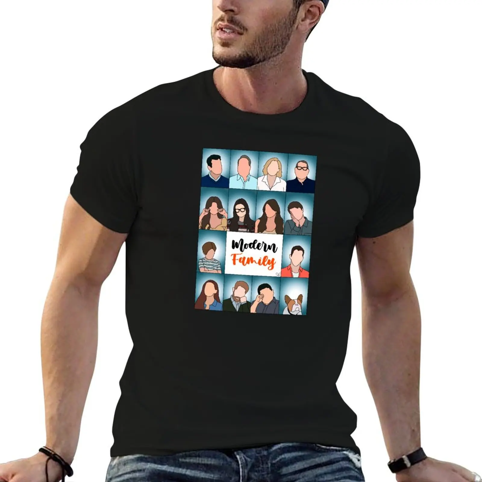 Posters Of The Modern Family T-Shirt man t shirts cotton essential t shirt man tshirt T-shirt
Posters Of The Modern Family T-Shirt man t shirts cotton essential t shirt man tshirt T-shirt