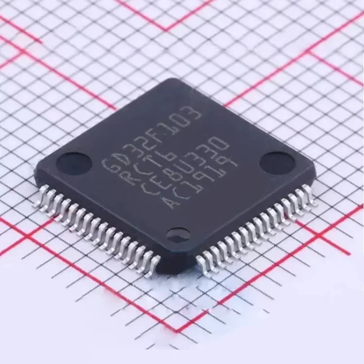 20 шт. новый оригинальный патч GD32F103RCT6 посылка LQFP-64 32-битный микроконтроллер
20 шт. новый оригинальный патч GD32F103RCT6 посылка LQFP-64 32-битный микроконтроллер