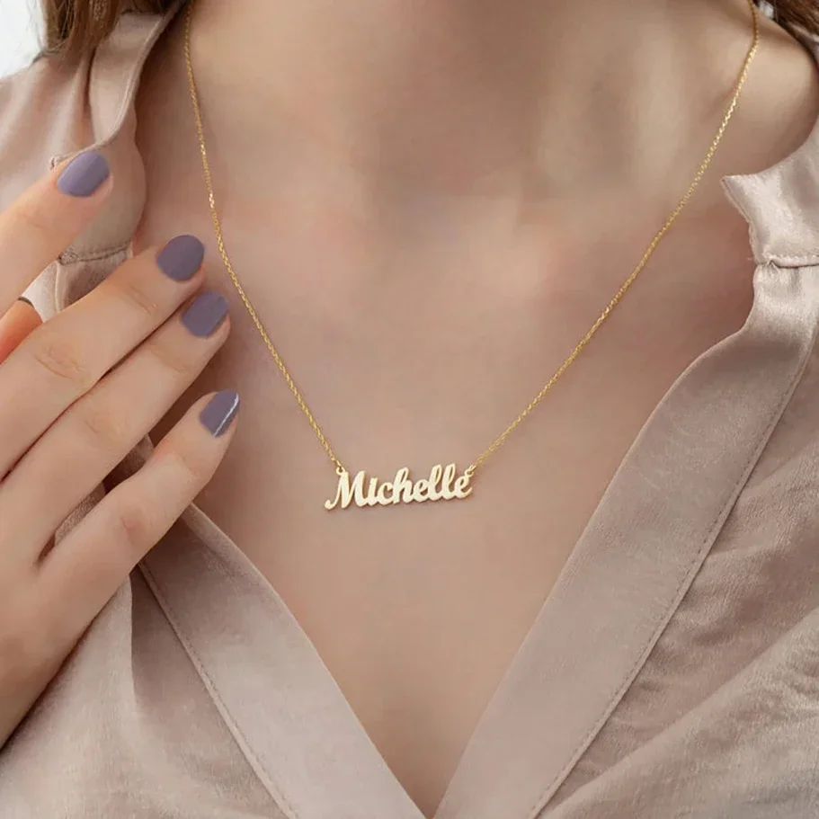 Custom Name Necklace Personalized Cursive Letter for Women Stainless Steel Jewelry Gold Chains Choker Bridesmaid Gifts sword
Custom Name Necklace Personalized Cursive Letter for Women Stainless Steel Jewelry Gold Chains Choker Bridesmaid Gifts sword