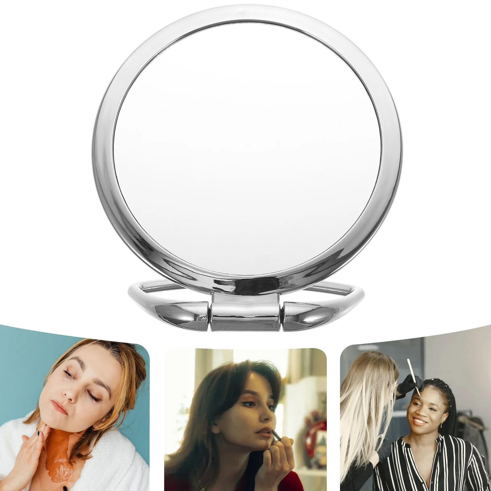 Travel Make up Mirror Magnified Makeup Double Sided with Magnification Magnifying
Travel Make up Mirror Magnified Makeup Double Sided with Magnification Magnifying