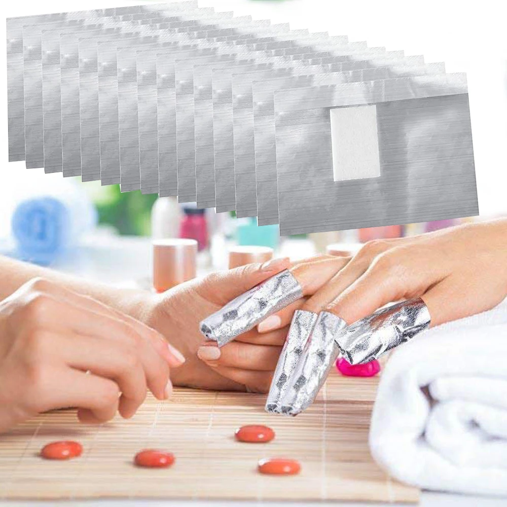 100Pcs Aluminium Foil Remover Wraps Nail Art Soak Off Acrylic Gel Nail Polish Removal Wraps Remover Manicure Nail Cleaning
100Pcs Aluminium Foil Remover Wraps Nail Art Soak Off Acrylic Gel Nail Polish Removal Wraps Remover Manicure Nail Cleaning