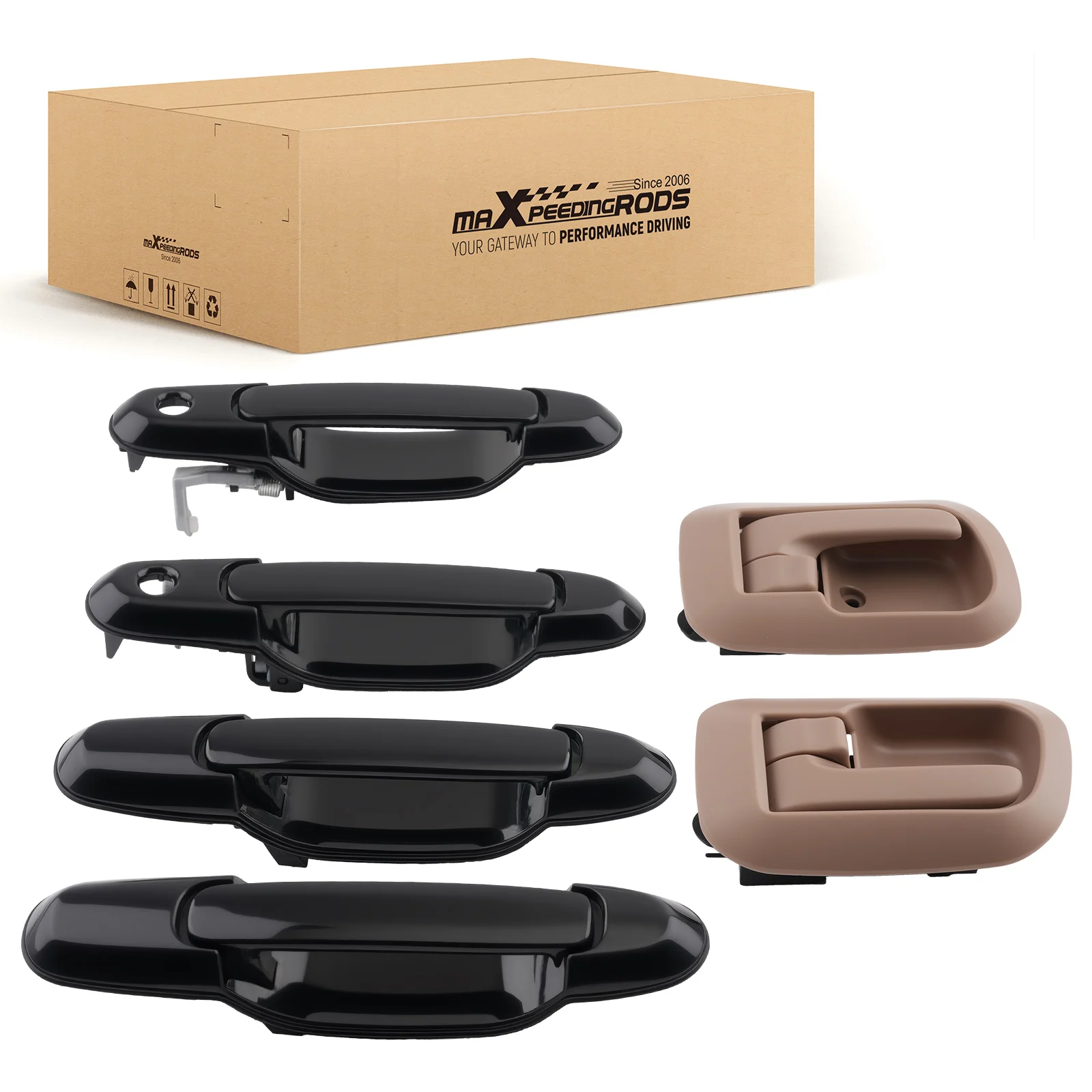 Exterior Door Handle for Toyota Sienna 1998-2003 69220-08010-A0 Front Rear
Exterior Door Handle for Toyota Sienna 1998-2003 69220-08010-A0 Front Rear