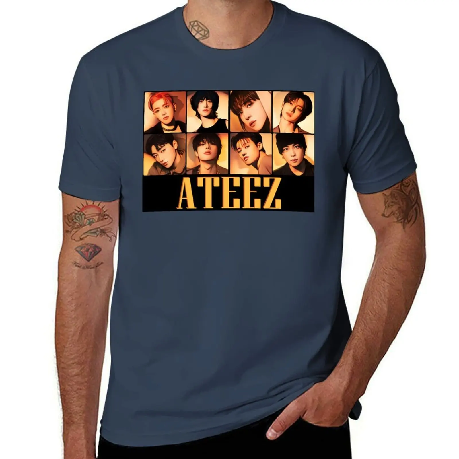 Ateez Golden Hour Part 1 Group 1 T-Shirt anime tshirt cotton t shirt man cotton t shirts man 100% T-Shirt
Ateez Golden Hour Part 1 Group 1 T-Shirt anime tshirt cotton t shirt man cotton t shirts man 100% T-Shirt