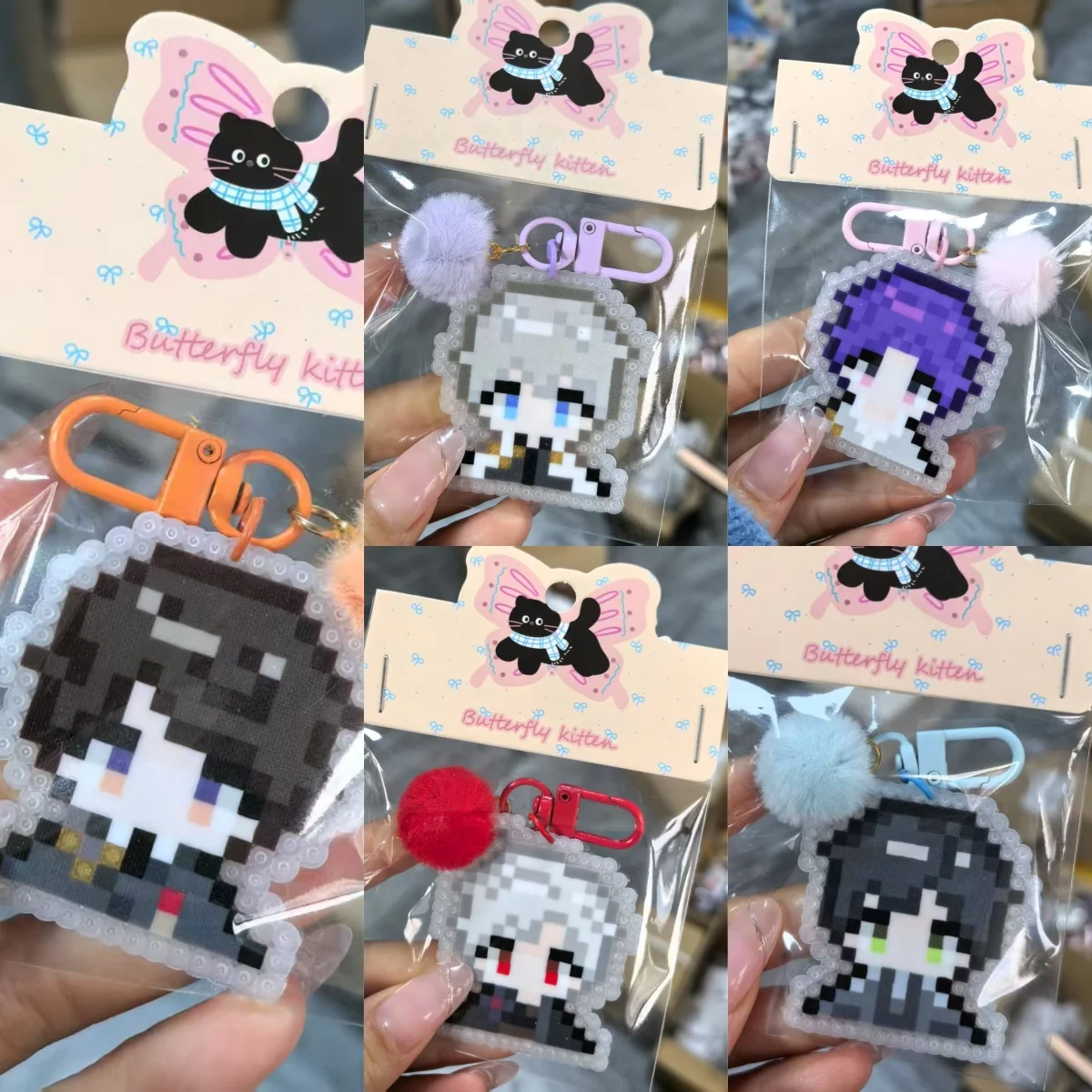Anime Love and Deepspace Sylus Caleb Zayne Rafayel Xavier Cosplay Acrylic Pixel Keychain Cartoon Keyring Pendant Adorn Gift
Anime Love and Deepspace Sylus Caleb Zayne Rafayel Xavier Cosplay Acrylic Pixel Keychain Cartoon Keyring Pendant Adorn Gift