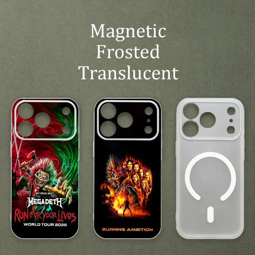 I-IronS Run For Your Lives M-MaidenS Matte Frosted Semi-transparent Magnetic TPU Case For iPhone 17 11 13 14 15 16 12 Pro Max
I-IronS Run For Your Lives M-MaidenS Matte Frosted Semi-transparent Magnetic TPU Case For iPhone 17 11 13 14 15 16 12 Pro Max