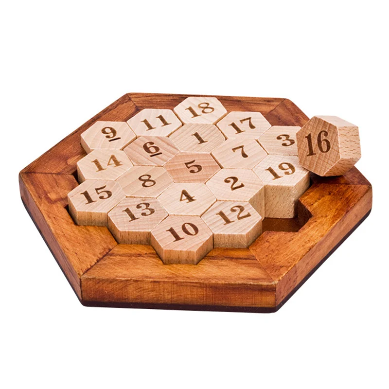 Aristotle’s Number Puzzle Classic Wooden Mind Educational Brain Teasers Math Puzzles Game
Aristotle’s Number Puzzle Classic Wooden Mind Educational Brain Teasers Math Puzzles Game