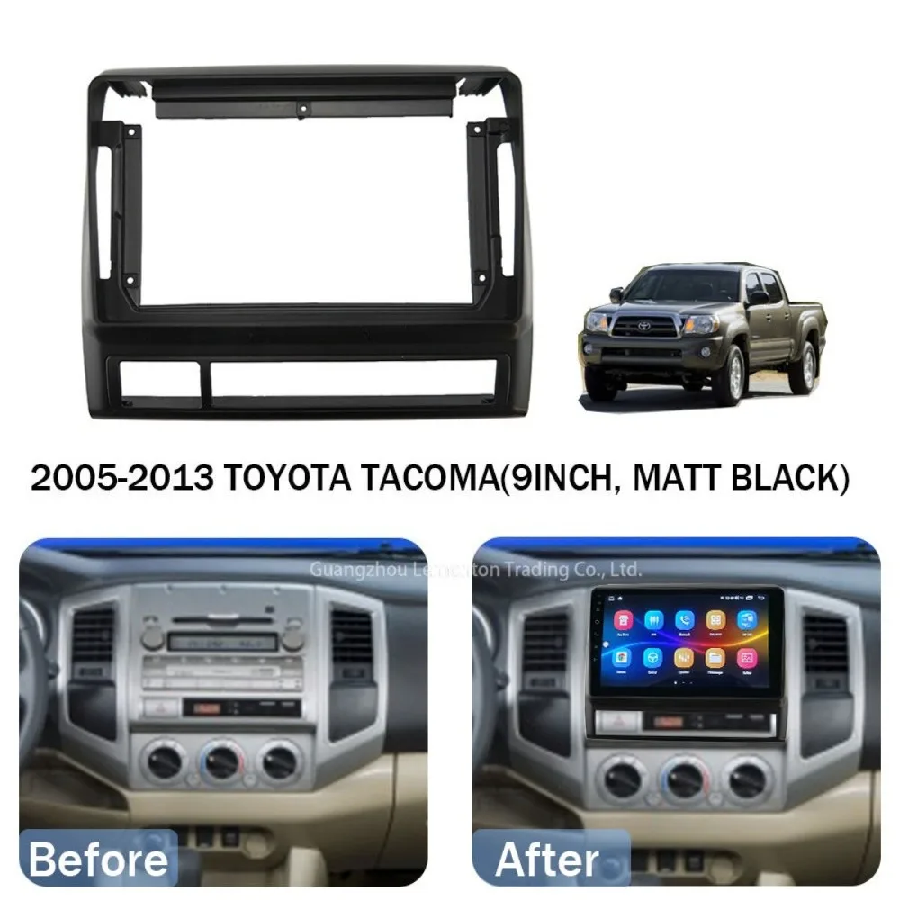 Автомобильный радиоприемник для TOYOTA TACOMA 2005-2013, 9-дюймовый стерео DVD-плеер, панель GPS-навигации, рамка для приборной панели
Автомобильный радиоприемник для TOYOTA TACOMA 2005-2013, 9-дюймовый стерео DVD-плеер, панель GPS-навигации, рамка для приборной панели