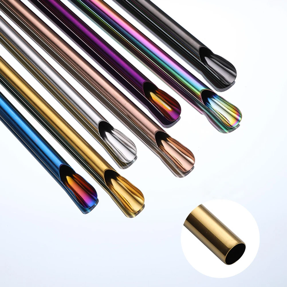 4Pcs Stainless Steel Straws Reusable Metal Drinking Stirrer Washable for Milk Tea Smoothies Travel Picnics Party Office
4Pcs Stainless Steel Straws Reusable Metal Drinking Stirrer Washable for Milk Tea Smoothies Travel Picnics Party Office