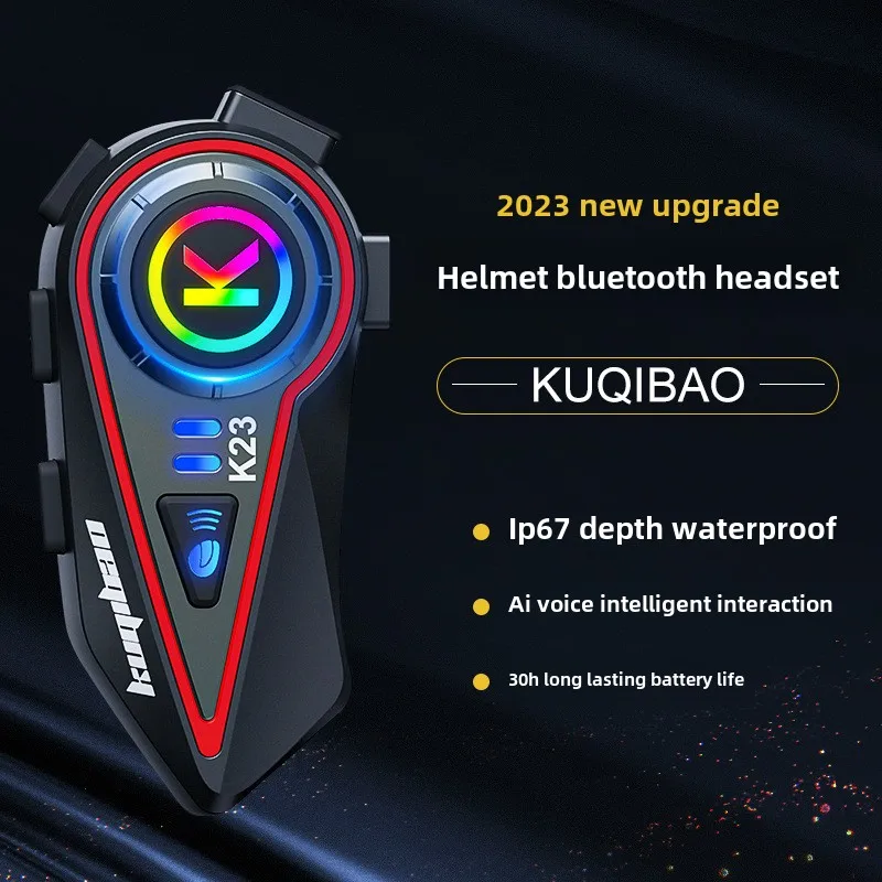 Мотоциклетный велосипедный шлем, Bluetooth-гарнитура с шумоподавлением, длительный срок службы батареи, качество звука HD для езды на велосипеде, шлем Kuqibao
Мотоциклетный велосипедный шлем, Bluetooth-гарнитура с шумоподавлением, длительный срок службы батареи, качество звука HD для езды на велосипеде, шлем Kuqibao