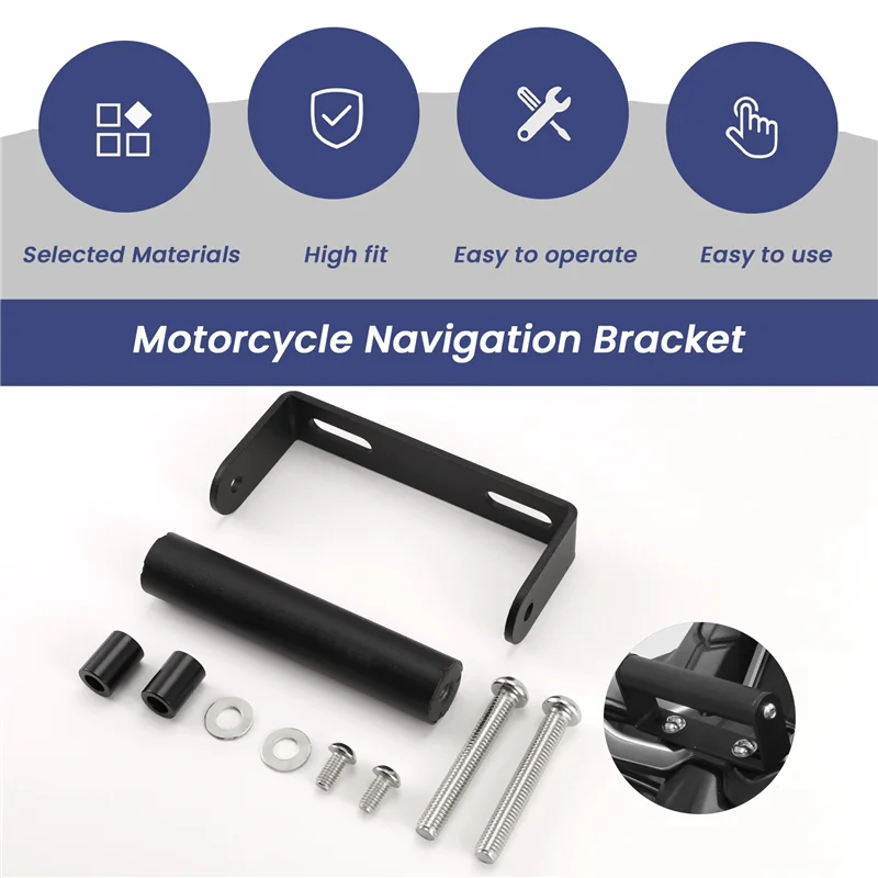 A80X-Motorcycle Accessories Navigation Bracket Mount Smartphone GPS Holder For Honda NX400 NX500 2024 
A80X-Motorcycle Accessories Navigation Bracket Mount Smartphone GPS Holder For Honda NX400 NX500 2024