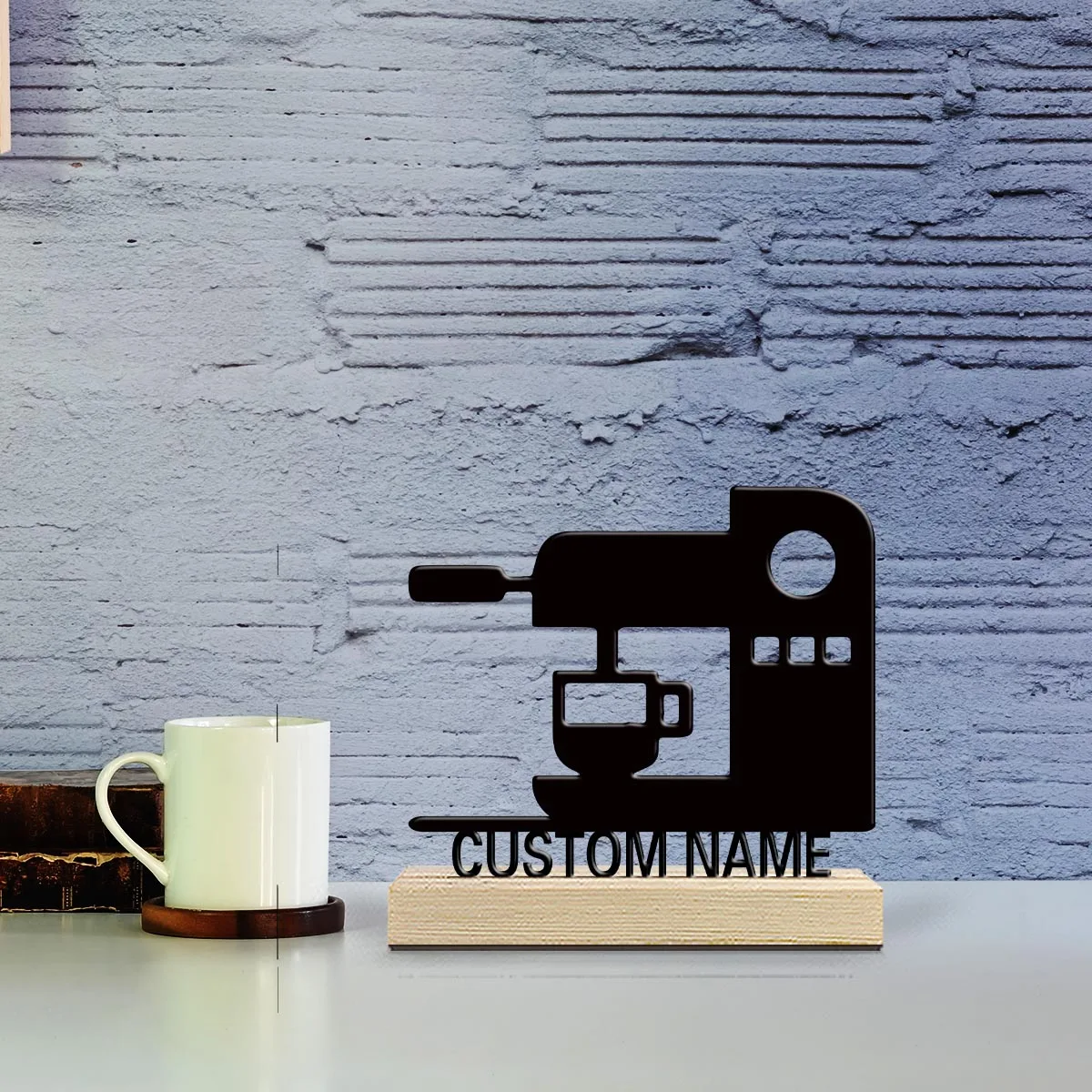 1pc Cute Personalized Custom Espresso Machine Metal Statues Wooden Frame Wall Decor for Living Room Bedroom Eclectic Mystical
1pc Cute Personalized Custom Espresso Machine Metal Statues Wooden Frame Wall Decor for Living Room Bedroom Eclectic Mystical