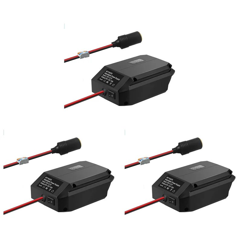 ABKP-3X DC 18V To 12V Step Down Converter For 18V Battery, Power Wheels Battery Adapter,Cigarette Lighter Buck Adapter
ABKP-3X DC 18V To 12V Step Down Converter For 18V Battery, Power Wheels Battery Adapter,Cigarette Lighter Buck Adapter