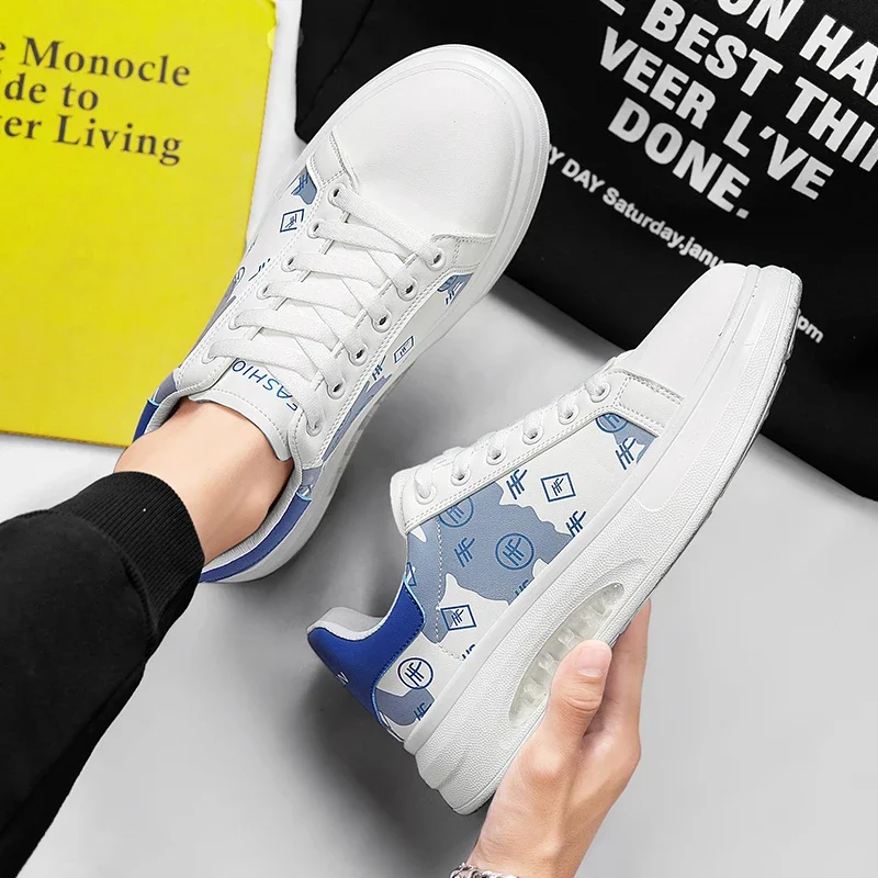 2024 New Men's Shoes Trend Fashion Versatile Thick Sole Comfortable Small White Board Shoes Casual Sports Trendy Shoes Size39-44
2024 New Men's Shoes Trend Fashion Versatile Thick Sole Comfortable Small White Board Shoes Casual Sports Trendy Shoes Size39-44
