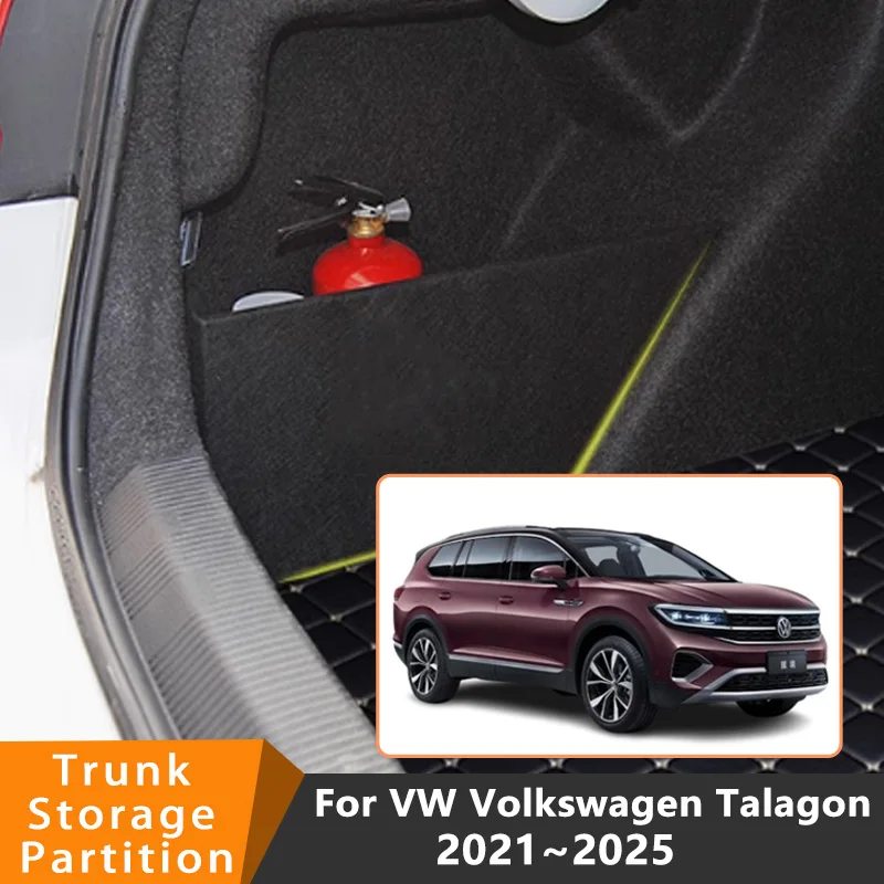 Auto Accessories For VW Volkswagen Talagon 2021~2025 Car Upgrade Organizer Trunk Side Partition Trunk Interior Storage Box Parts
Auto Accessories For VW Volkswagen Talagon 2021~2025 Car Upgrade Organizer Trunk Side Partition Trunk Interior Storage Box Parts