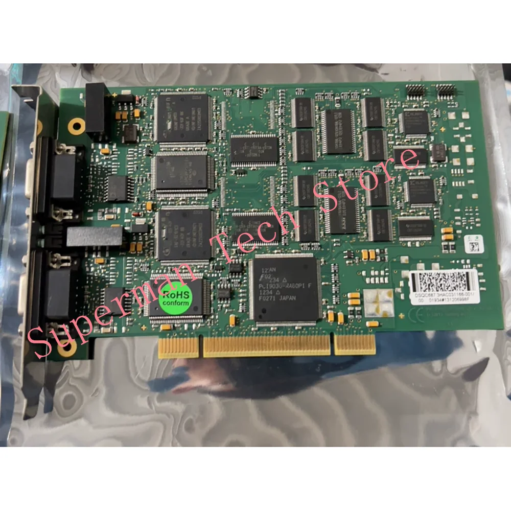 PB-PR02-PCI V1.00 DSQC687 Dual Port Communication Card
PB-PR02-PCI V1.00 DSQC687 Dual Port Communication Card