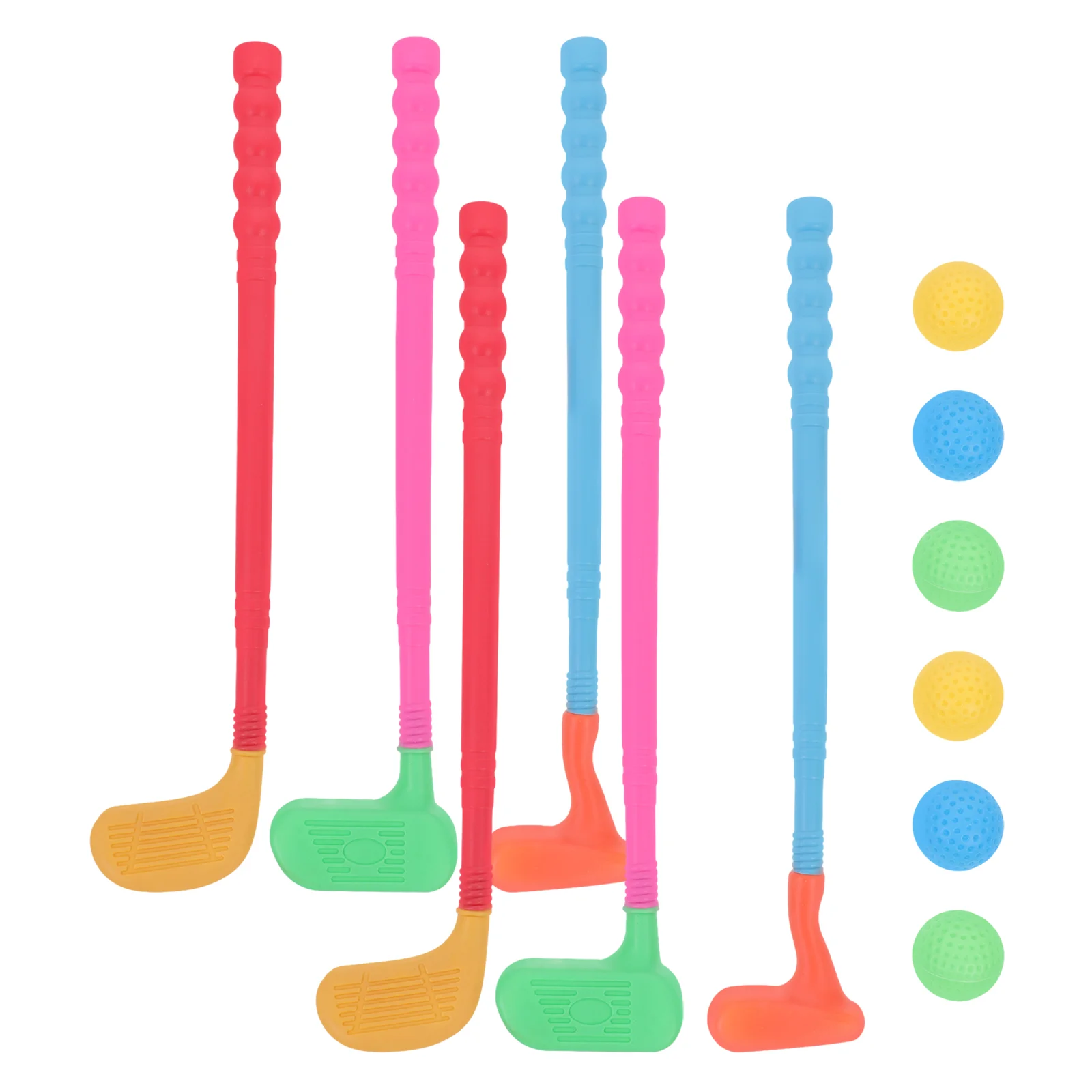 2 Sets Golf Club Toys Plastic Golfer for Children Putter Golfs Kit Indoor Outdoor Sports Plaything Preschool
2 Sets Golf Club Toys Plastic Golfer for Children Putter Golfs Kit Indoor Outdoor Sports Plaything Preschool