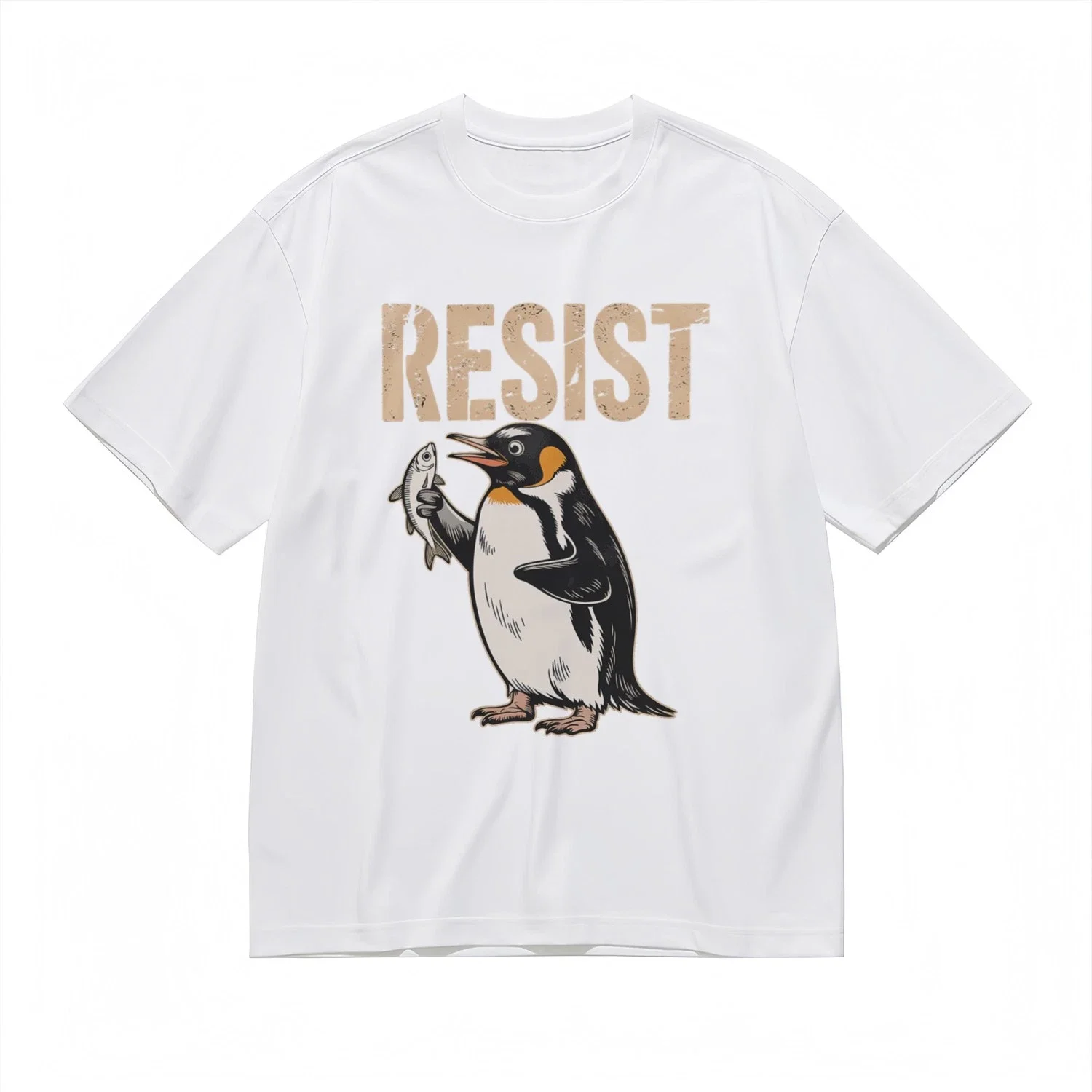 Cute Penguin Graphic Printing Summer Luxury Brand Cotton Men's and Women's T-Shirts Short Sleeves Street Fashion Trend 
Cute Penguin Graphic Printing Summer Luxury Brand Cotton Men's and Women's T-Shirts Short Sleeves Street Fashion Trend