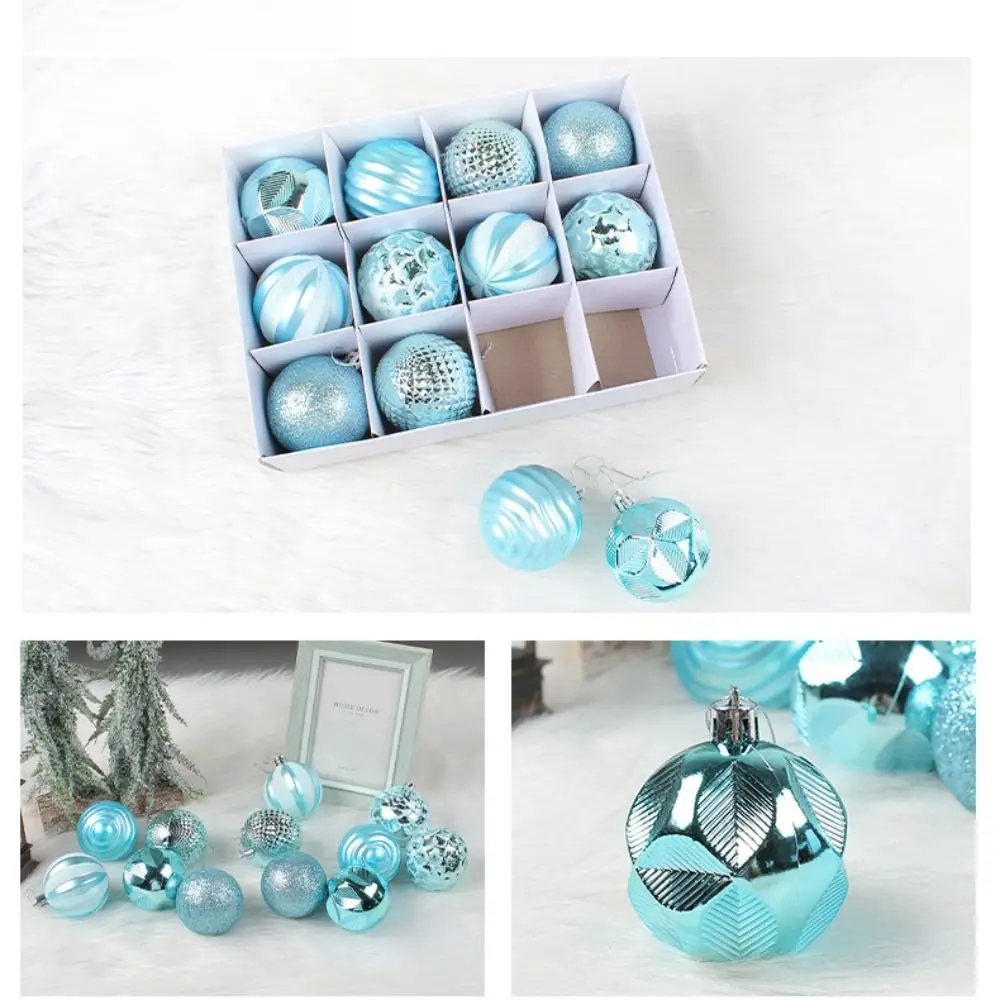 12PCS High-quality Plastic Christmas Ball Set 6 Colors Suspensable Christmas Tree Balls 6CM Xmas Baubles Home
12PCS High-quality Plastic Christmas Ball Set 6 Colors Suspensable Christmas Tree Balls 6CM Xmas Baubles Home