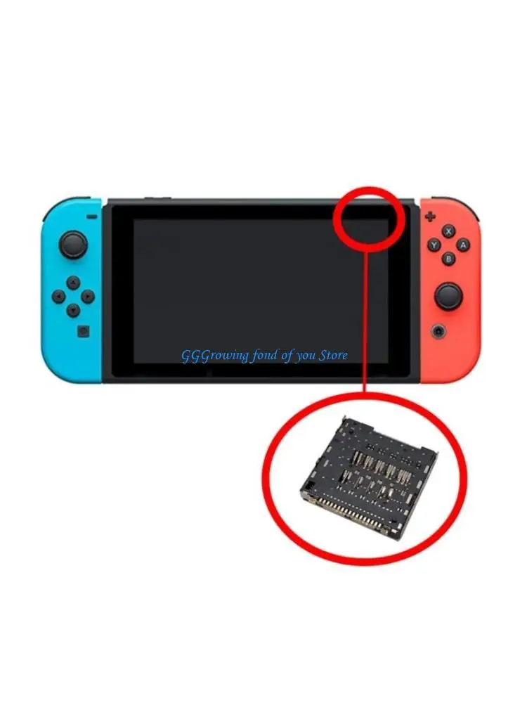 H9EB Console Game Card Slot Socket Gaming Accessories Repair Part for Console Game Card Cartridge Reader Slot Socket
H9EB Console Game Card Slot Socket Gaming Accessories Repair Part for Console Game Card Cartridge Reader Slot Socket