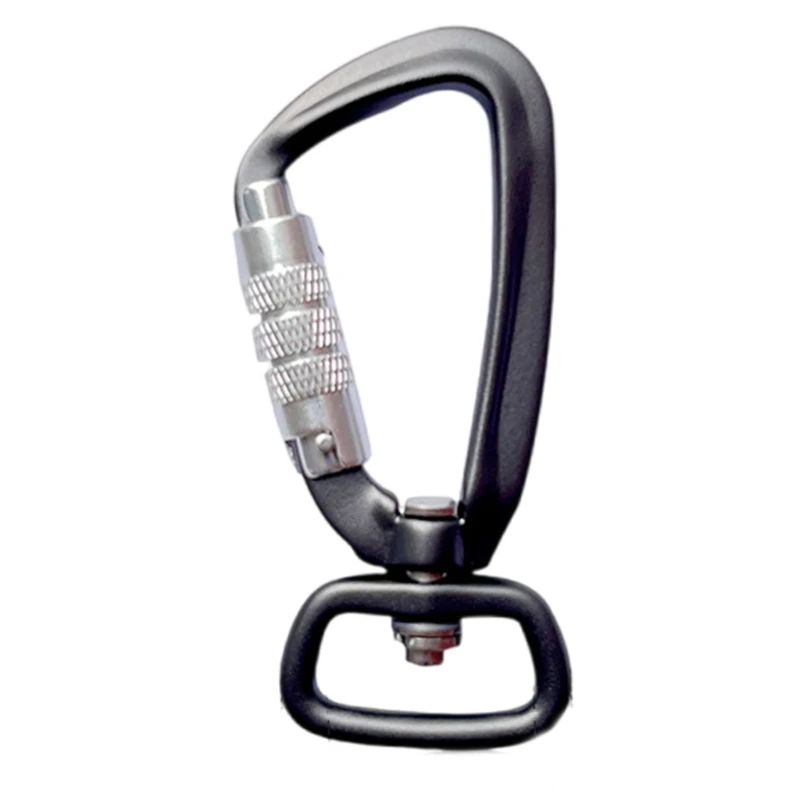 Corrosion Resistant 25mm Spring Climbing Carabiner Hook Aluminum Design
Corrosion Resistant 25mm Spring Climbing Carabiner Hook Aluminum Design