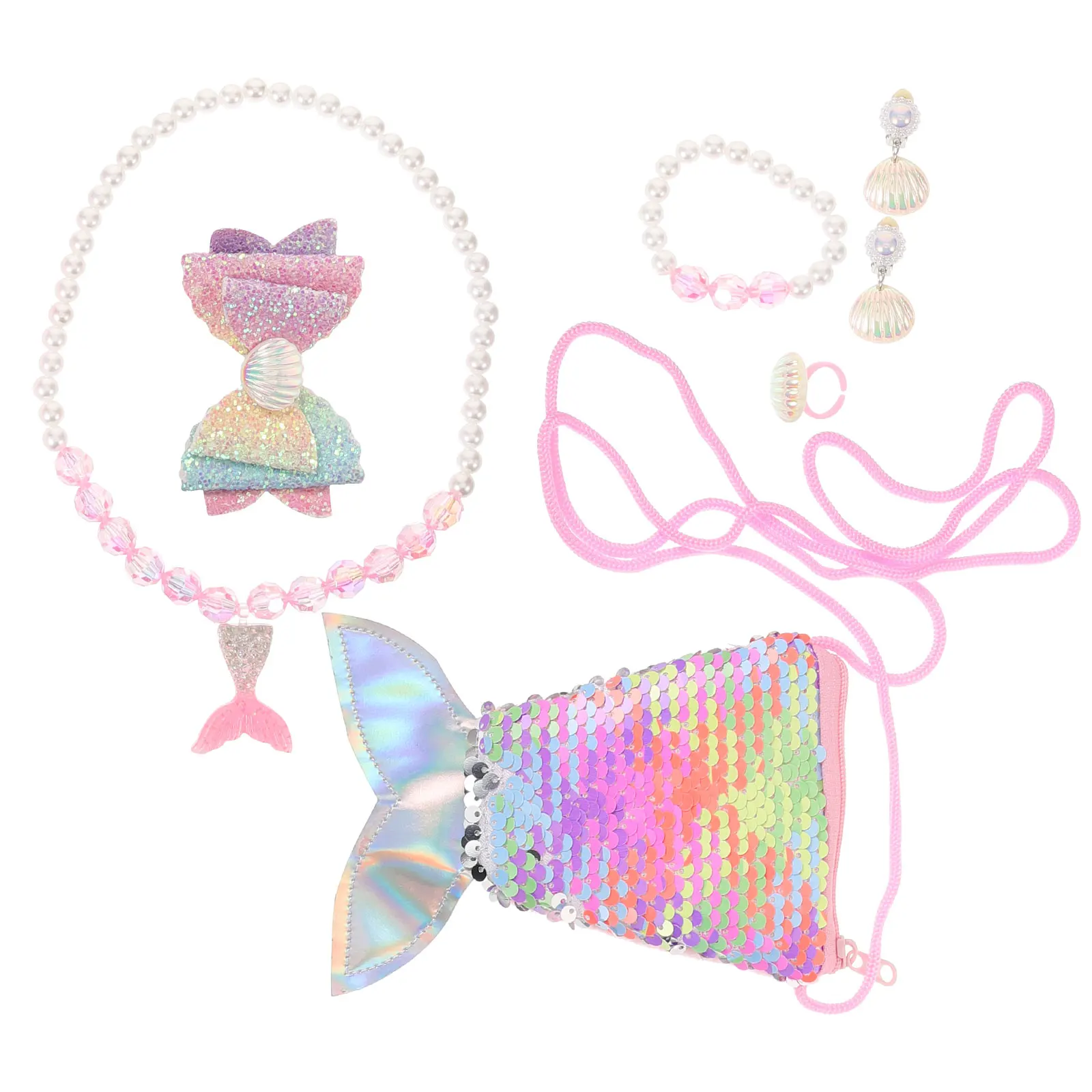 6pcs 1 Children Necklace Bracelet Set Lovely Colorful Jewelry For Kids Comfortable Decoration Accessories Set For Girls
6pcs 1 Children Necklace Bracelet Set Lovely Colorful Jewelry For Kids Comfortable Decoration Accessories Set For Girls