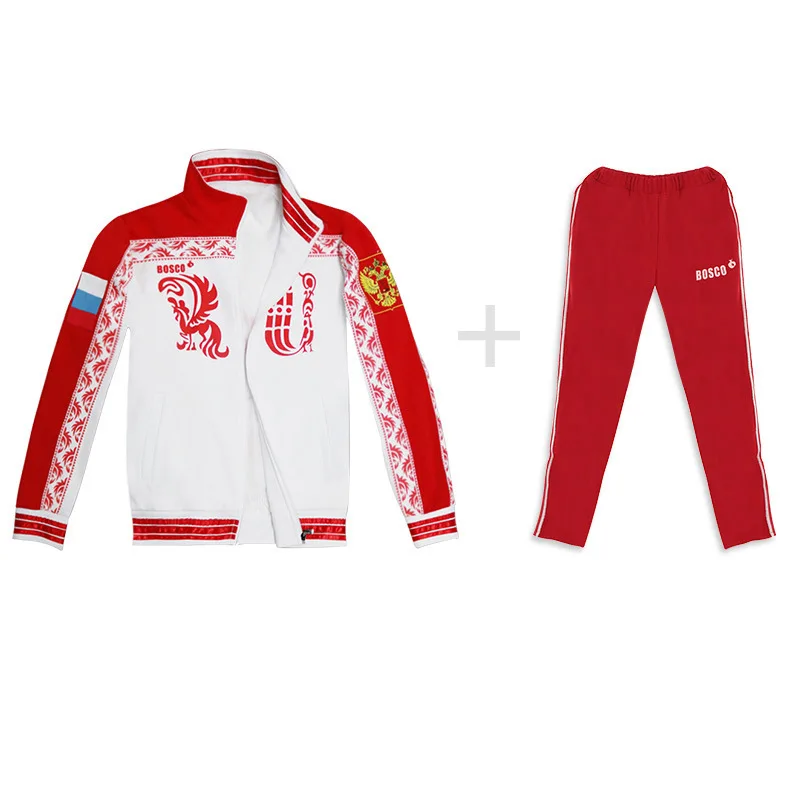 Спортивный костюм, куртка и брюки, косплей на Хэллоуин, весна и лето, костюмы для косплея на льду, Виктор Никифоров, одежда для косплея
Спортивный костюм, куртка и брюки, косплей на Хэллоуин, весна и лето, костюмы для косплея на льду, Виктор Никифоров, одежда для косплея